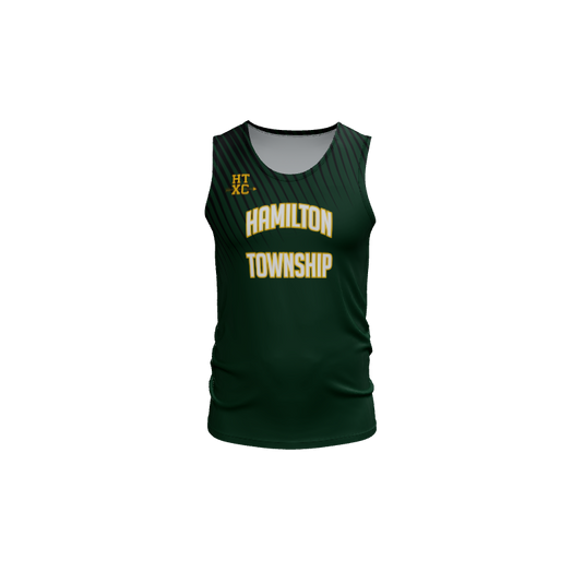 Mens Jerseys Burst Track Fitted Singlet. (x 14)