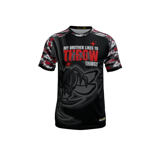 Mens Jerseys Hornet Mascot Crew Neck Short Sleeve Jersey. (x 1)