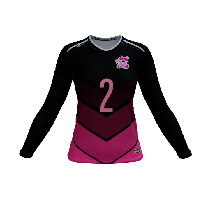 Ladies Custom Jerseys Boost Ladies Long Sleeve Jersey. (x 17)