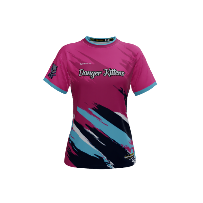 Ladies Custom Jerseys Smear Crew Neck ECO Ladies Jerseys. (x 10)