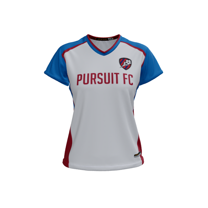 Ladies Custom Jerseys Bombshell 2.0 Ladies V-Neck Cap-Sleeve 2.50. (x 18)