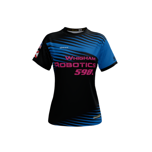 Ladies Custom Jerseys Slash Crew Neck ECO Ladies Jerseys. (x 3)