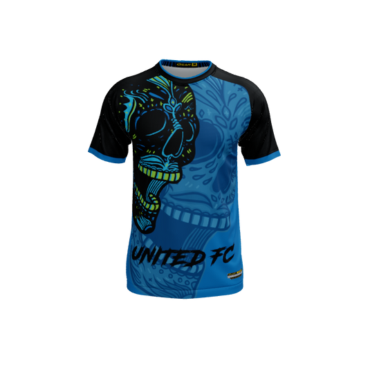 Mens Jerseys Skull Candy Mascot Crew Neck Short Sleeve Jersey. (x 15)