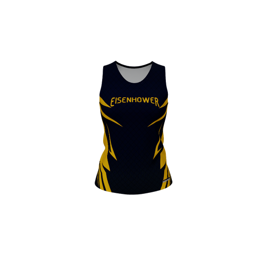 Ladies Custom Jerseys Hawk Ladies Fitted Track Singlet. (x 30)