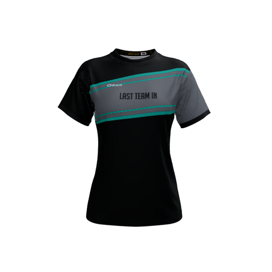 Ladies Custom Jerseys Strip Crew Neck ECO Ladies Jerseys. (x 1)