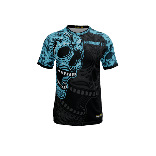 Mens Jerseys Skull Candy Mascot Crew Neck Short Sleeve Jersey. (x 17)