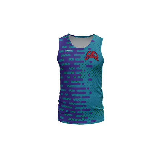 Mens Jerseys Dash Track Fitted Singlet. (x 5)