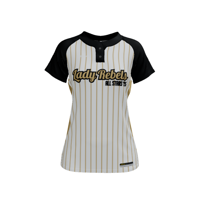 Ladies Custom Jerseys Zero Custom Ladies Premier 2 Button Jersey. (x 2)