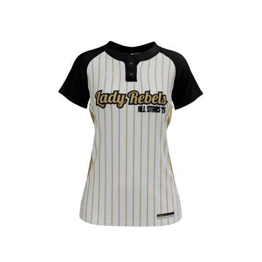 Ladies Custom Jerseys Zero Custom Ladies Premier 2 Button Jersey. (x 2)