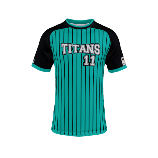 Mens Jerseys Pinstripe Crew Neck Jersey 2.0. (x 6)