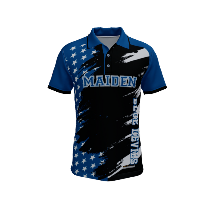 Mens Polos Old Glory Custom Polo V3. (x 26)