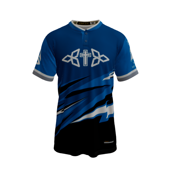 Mens Jerseys Slugger Mens Two Button Jersey. (x 1)