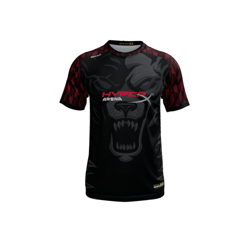 Mens Jerseys Wolf Fury Mascot Crew Neck Short Sleeve Jersey. (x 1)