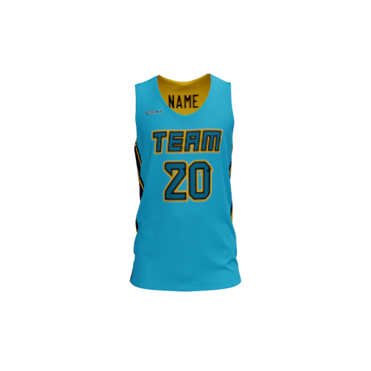 Mens Jerseys XLR8 Single Ply Reversible Basketball Jersey. (x 1)
