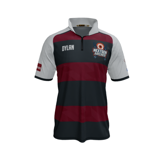 Collared Shirts Steel QTR Zip Short Sleeve. (x 2)