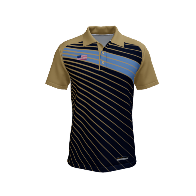 Mens Polos Burst Custom Polo V3. (x 1)