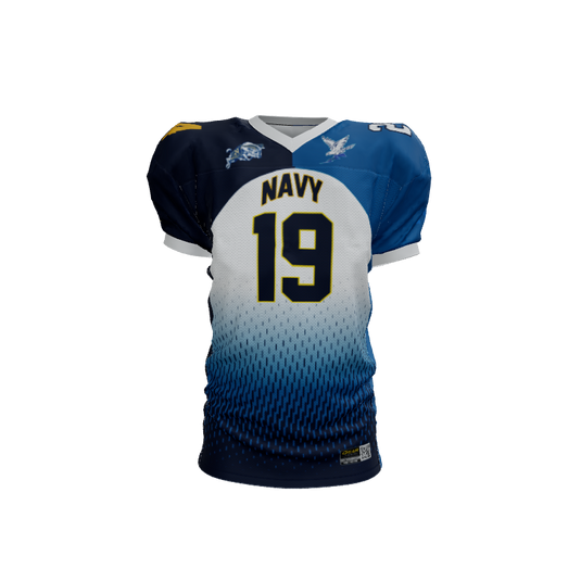Mens Jerseys Split Custom Football Loose Fit Jersey. (x 1)