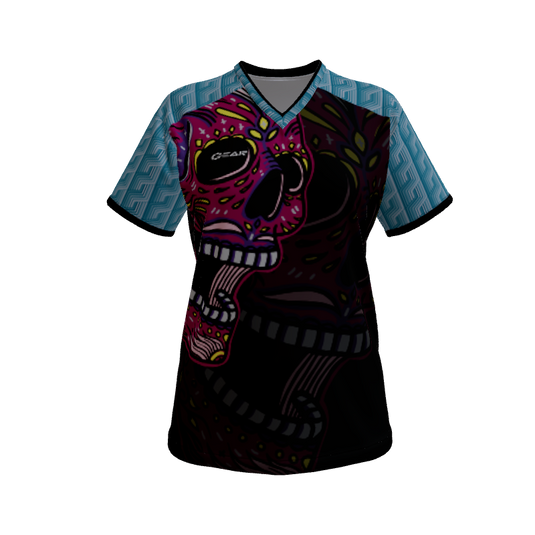 Ladies Custom Jerseys Skull Candy Ladies Mascots Short Sleeve. (x 1)