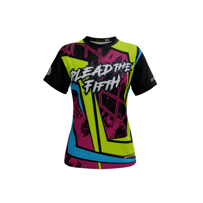 Ladies Custom Jerseys Splatter Crew Neck ECO Ladies Jerseys. (x 5)