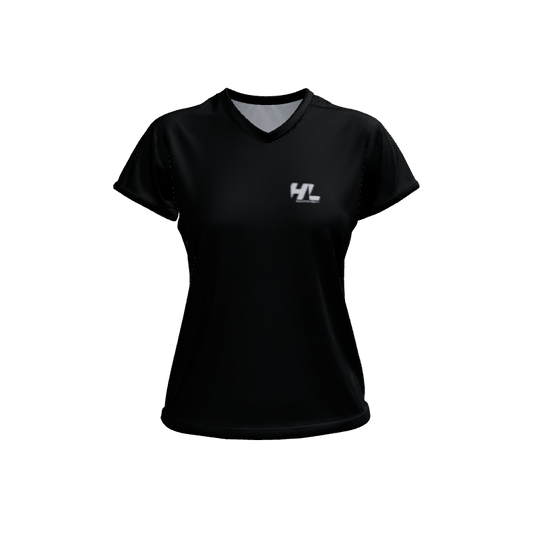 Ladies Custom Jerseys Core Ladies V-Neck Cap-Sleeve 2.50. (x 1)