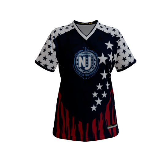Ladies Custom Jerseys Pride Ladies Stars & Stripes. (x 17)
