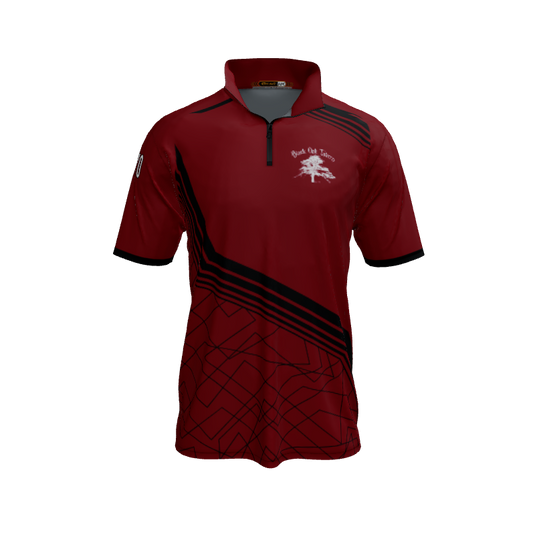 Collared Shirts Lazer QTR Zip Short Sleeve. (x 1)
