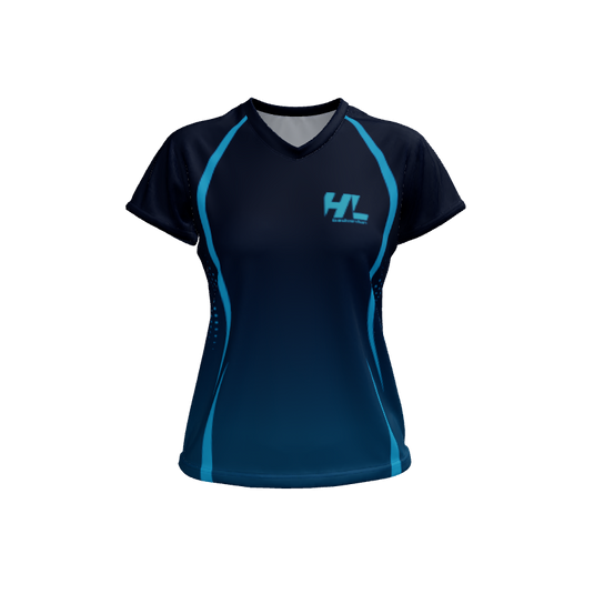 Ladies Custom Jerseys Dublin Ladies V-Neck Cap-Sleeve 2.50. (x 1)
