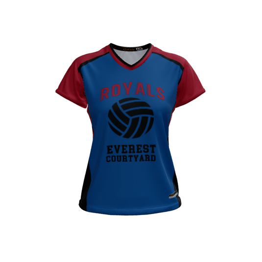 Ladies Custom Jerseys Bombshell 2.0 Ladies V-Neck Cap-Sleeve 2.50. (x 5)