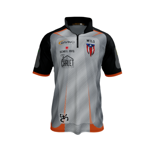 Collared Shirts Side Tech QTR Zip Short Sleeve. (x 1)