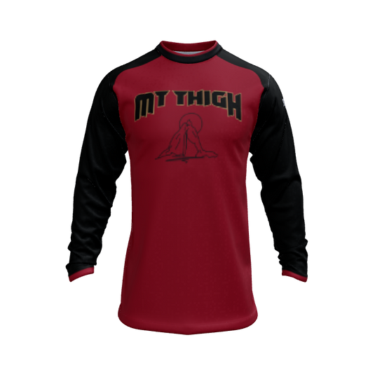 Mens Jerseys Core Long Sleeve Crew Neck Jersey. (x 4)
