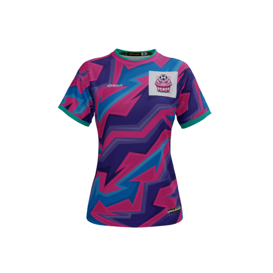 Ladies Custom Jerseys Raptor Crew Neck ECO Ladies Jerseys. (x 8)