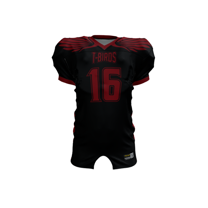 Mens Jerseys Wings 1 Custom Fitted Football Jersey. (x 55)