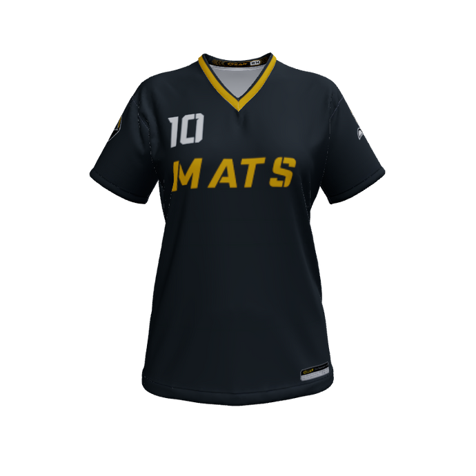 Ladies Custom Jerseys Astro Ladies V-Neck Short Sleeve 2.50. (x 36)