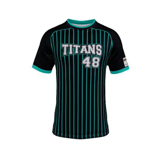 Mens Jerseys Pinstripe Crew Neck Jersey 2.0. (x 1)