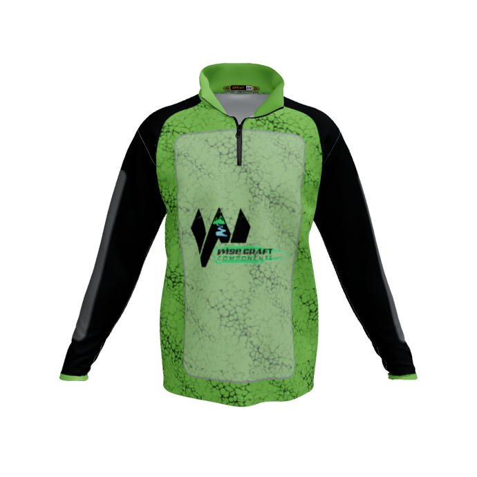 Collared Shirts Core QTR Zipped LS. (x 1)