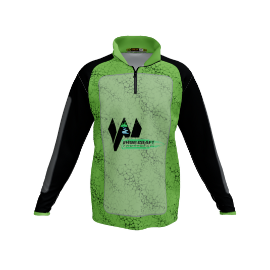 Collared Shirts Core QTR Zipped LS. (x 1)