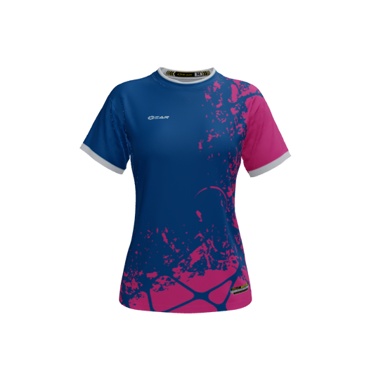 Ladies Custom Jerseys Racer Crew Neck ECO Ladies Jerseys. (x 25)