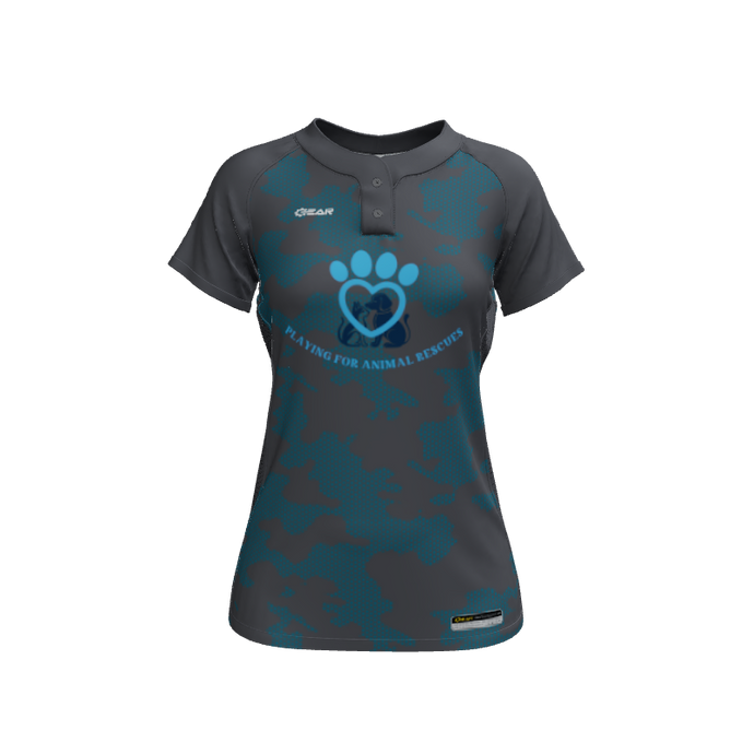 Ladies Custom Jerseys Zero Custom Ladies Premier 2 Button Jersey. (x 1)