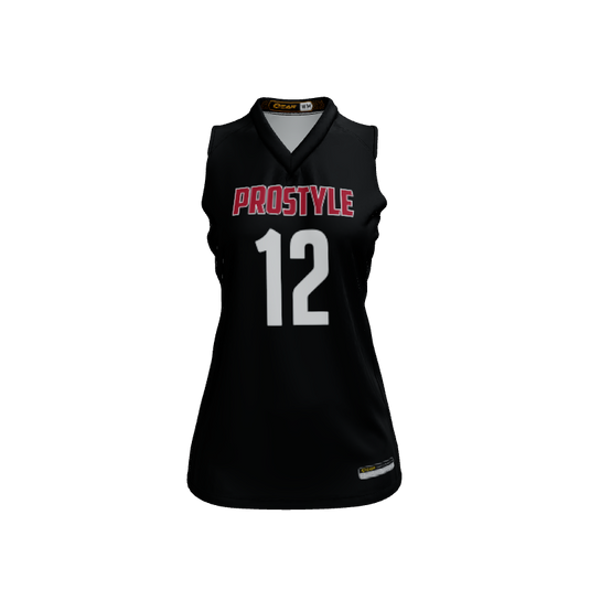 Ladies Custom Jerseys Flash Custom Ladies V-Neck Sleeveless Jersey. (x 9)