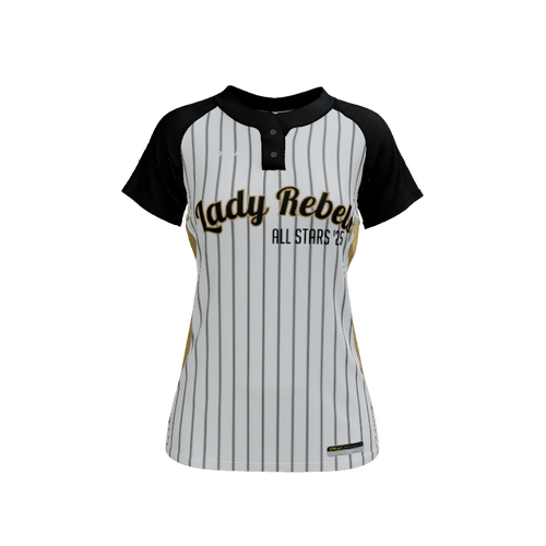 Ladies Custom Jerseys Zero Custom Ladies Premier 2 Button Jersey. (x 2)