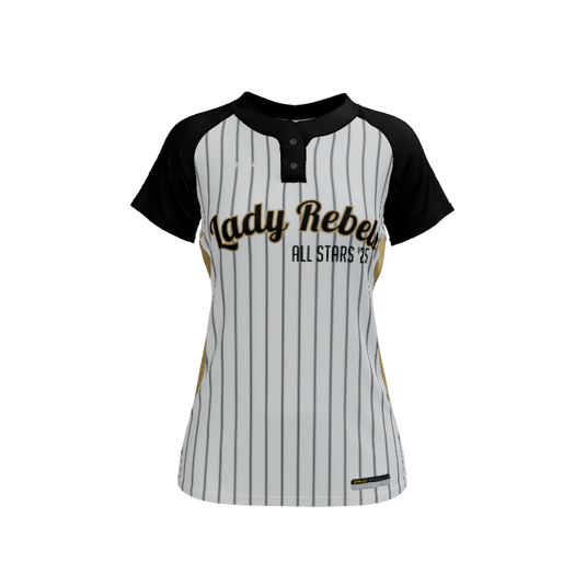 Ladies Custom Jerseys Zero Custom Ladies Premier 2 Button Jersey. (x 2)