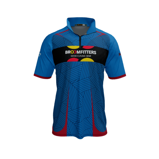 Collared Shirts Side Tech QTR Zip Short Sleeve. (x 5)