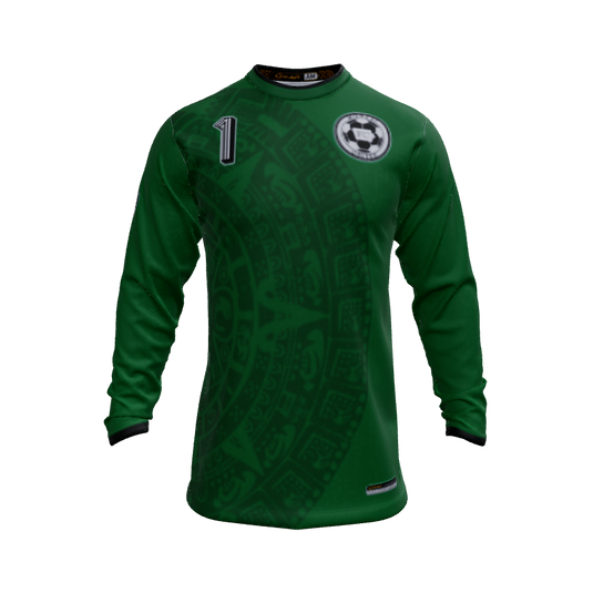 Mens Jerseys Aztec Long Sleeve Crew Neck Jersey. (x 1)