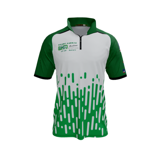 Collared Shirts Rise QTR Zip Short Sleeve. (x 2)