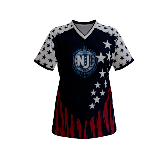Ladies Custom Jerseys Pride Ladies Stars & Stripes. (x 8)