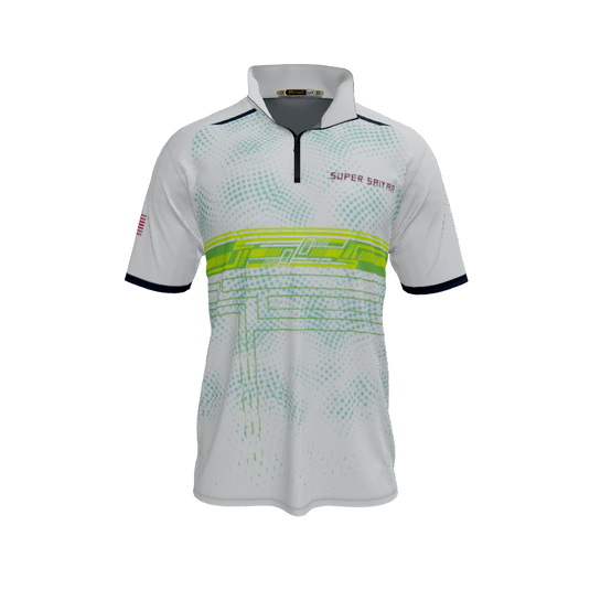 Collared Shirts Surge QTR Zip Short Sleeve. (x 4)