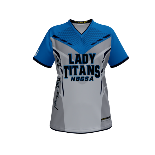 Ladies Custom Jerseys Cobra Womens VNeck Jersey 2.0. (x 1)