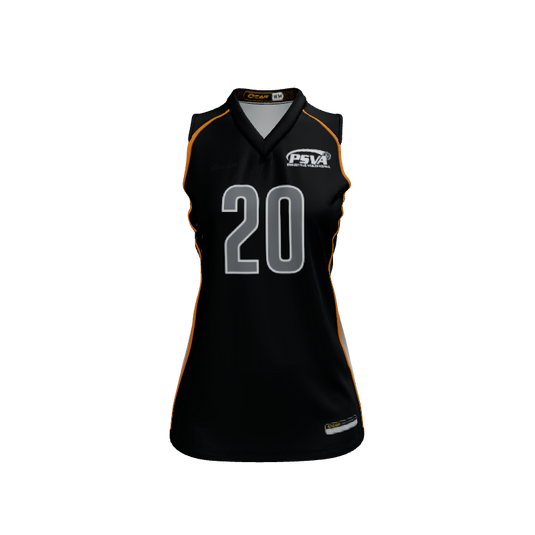 Ladies Custom Jerseys Prisum Custom Ladies V-Neck Sleeveless Jersey. (x 1)