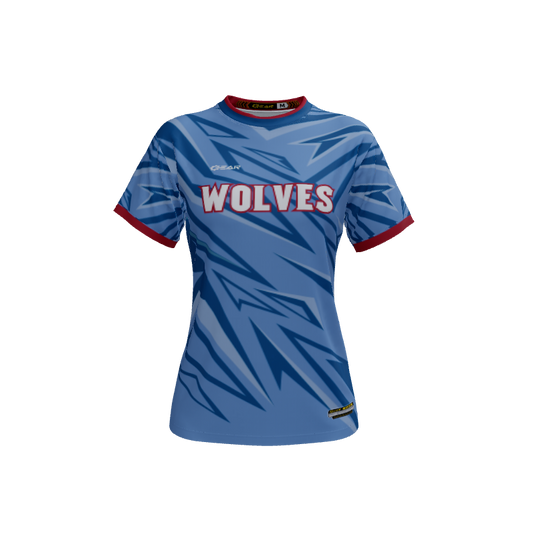 Ladies Custom Jerseys Blitz Crew Neck ECO Ladies Jerseys. (x 4)