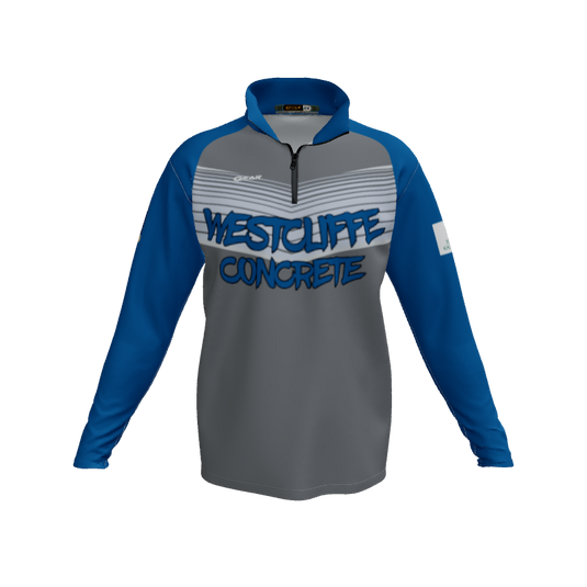 Collared Shirts Vortex QTR Zipped LS. (x 1)